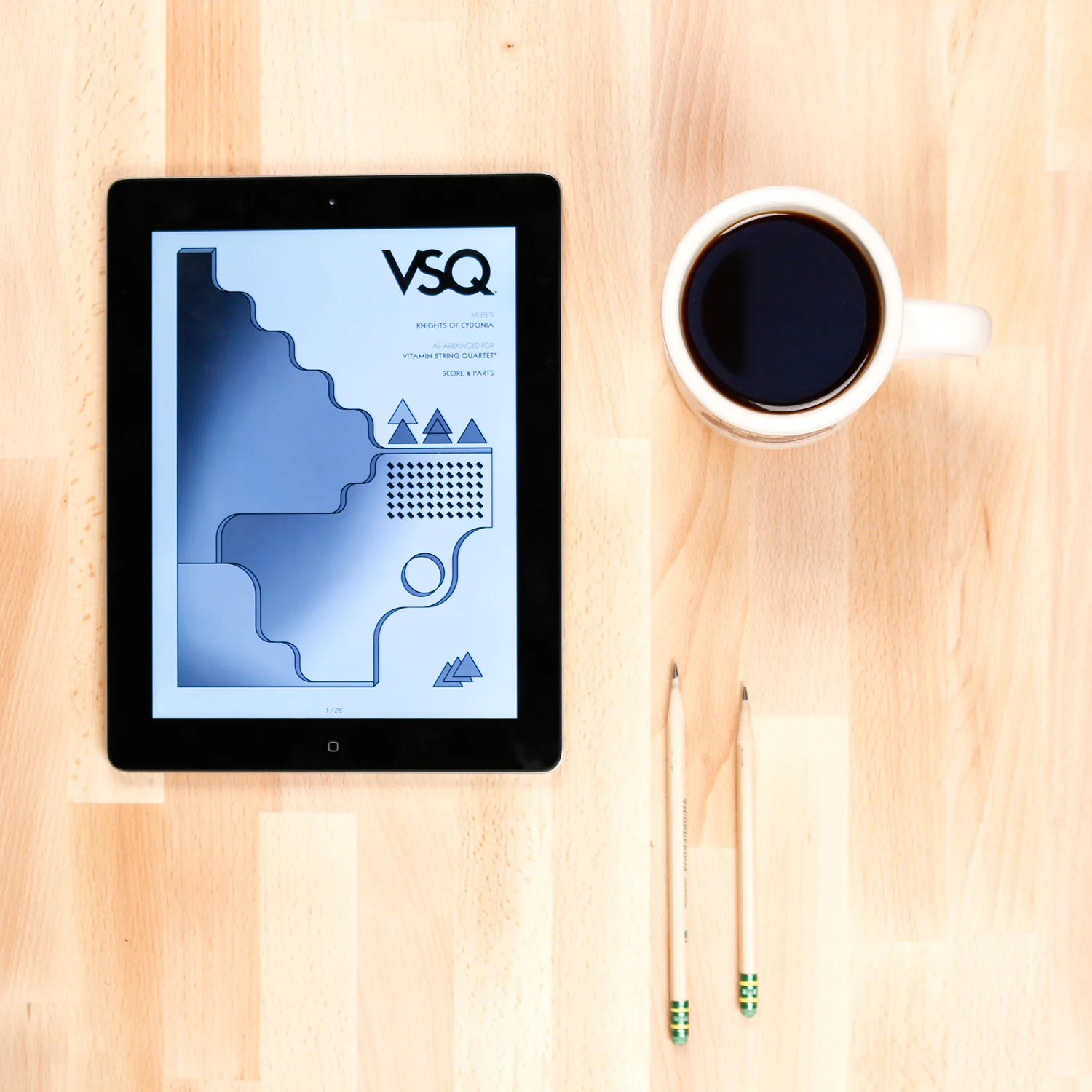 Muse's "Knights of Cydonia" as Arranged for VSQ (Sheet Music) - Image 2
